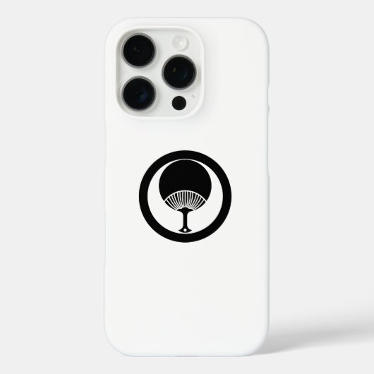 円形ファン Case-Mate iPhoneケース (裏面)