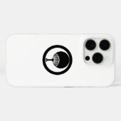円形ファン Case-Mate iPhoneケース (裏面 (横))