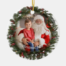 円形フォトガーランドオーナメント