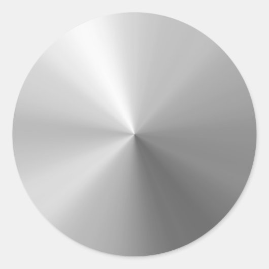 円形ブラシ付きアルミテクスチャ ラウンドシール (正面)