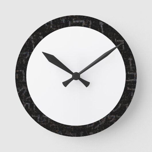 円形ヘブライ語文字時計 ラウンド壁時計 (正面)