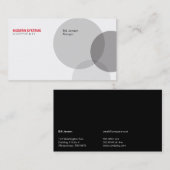 円形ベン 名刺 (正面/裏面)