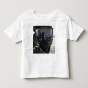 円形ペイントボール トドラーTシャツ