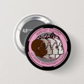 円形ボタン-乳癌の認識度 缶バッジ (正面&裏面)