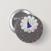 円形ボタン 缶バッジ (正面&裏面)