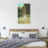 円形劇場のエントランスビュー キャンバスプリント (インサイチュ (寝室))