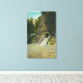 円形劇場のエントランスビュー キャンバスプリント (インサイチュ (ウッドフロア))