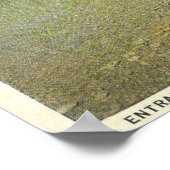 円形劇場のエントランスビュー ポスター (角)