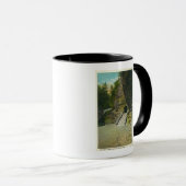 円形劇場のエントランスビュー マグカップ (正面右)