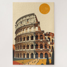 円形劇場コロシアム ジグソーパズル