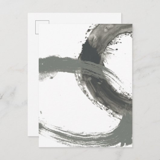 円形反応 ポストカード (正面/裏面)