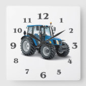 円形大壁時計用トラクタイメージ スクエア壁時計 (正面)