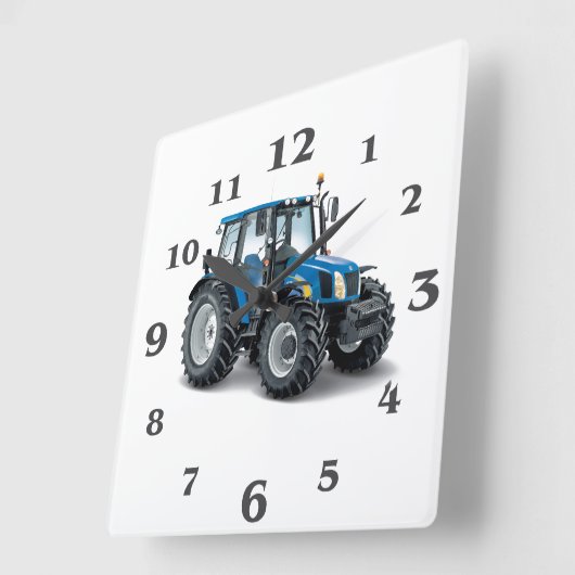 円形大壁時計用トラクタイメージ スクエア壁時計 (傾斜)