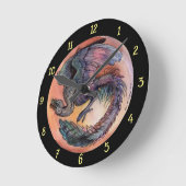 円形始祖鳥 ラウンド壁時計 (傾斜)