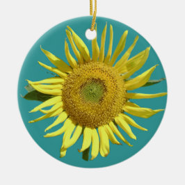 円形希望のクリスマスのオーナメント- セラミックオーナメント