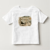 円形建築のセクション、レスタースクエア トドラーTシャツ (正面)