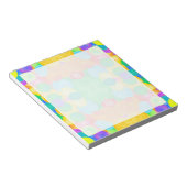 円形抽象芸術術 ノートパッド (アングル)