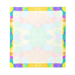 円形抽象芸術術 ノートパッド