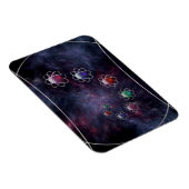 円形推論フレキシブルマグネット マグネット (右側)