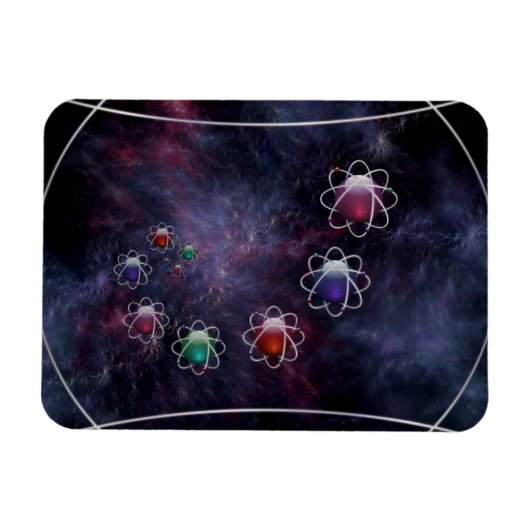 円形推論フレキシブルマグネット マグネット (横)