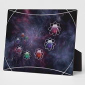 円形推論写真プラーク フォトプラーク (側面)