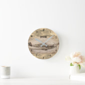 円形時計 ラウンド壁時計 (ホーム)