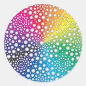 円形曼荼羅2 ラウンドシール (正面)