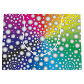 円形曼荼羅2 ラージペーパーバッグ (正面)