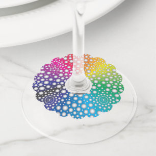 円形曼荼羅2 ワイングラスタグ