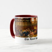 円形最後 マグカップ (正面左)