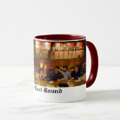 円形最後 マグカップ (正面右)