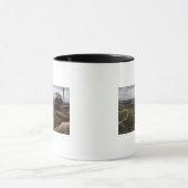 円形橋太平洋鉄道ビュー マグカップ (中央)