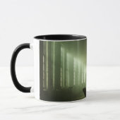 円形機関車庫の機関車 マグカップ (左)