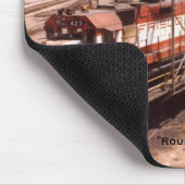 円形機関車庫 マウスパッド (コーナー)