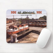 円形機関車庫 マウスパッド (マウス)