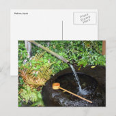 円形水盤 ポストカード (正面/裏面)