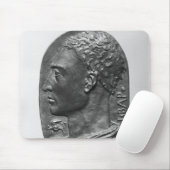 円形浮彫りの自画像 マウスパッド (マウス)