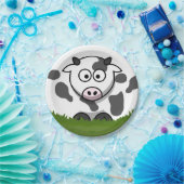 円形牛 ペーパープレート (パーティー)