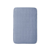 円形状継目なしパターン バスマット (正面縦)