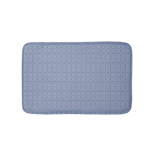 円形状継目なしパターン バスマット (正面)