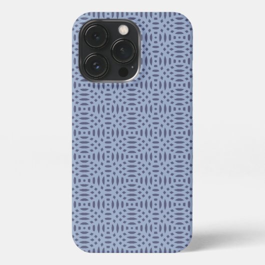 円形状継目なしパターン iPhoneケース (裏面)