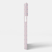 円形状継目なしパターン iPhoneケース (右側面)