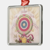 円形章、1848年の紋章 メタルオーナメント (左)