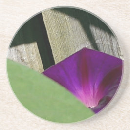 円形花柄 コースター