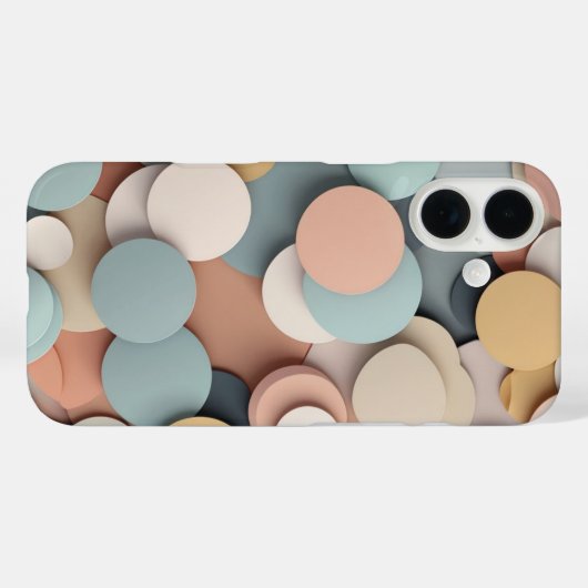 円形調和 Case-Mate iPhoneケース (裏面 (横))