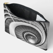 円形階段BW アクセサリーポーチ (見開き)