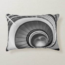 円形階段BW アクセントクッション