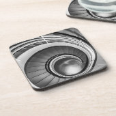 円形階段BW コースター (左側)