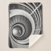 円形階段BW シェルパブランケット (正面)