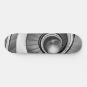 円形階段BW スケートボード (横)